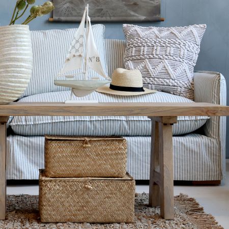 Set de 2 paniers à couvercles -Chic Antique-