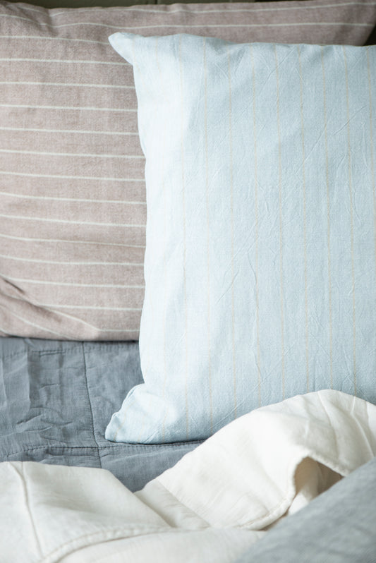 Housses de coussin à fines rayures -IB Laursen- 50/70 cm 2 modèles