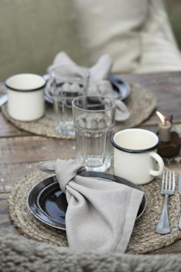 Serviettes de table -IB Laursen- Freja. 4 coloris
