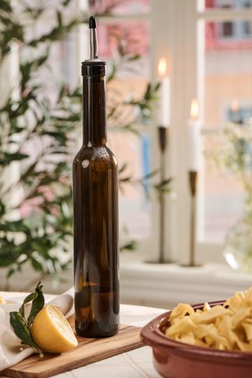 Bouteille ambrée huile/vinaigre IB Laursen