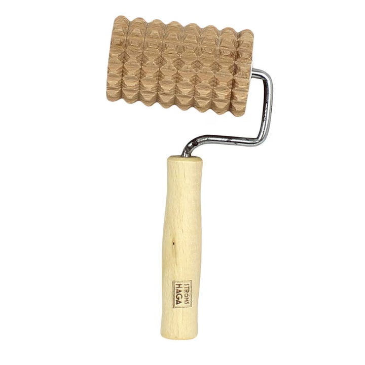 Rouleau à Pâte Rainuré — Bois FSC🍞