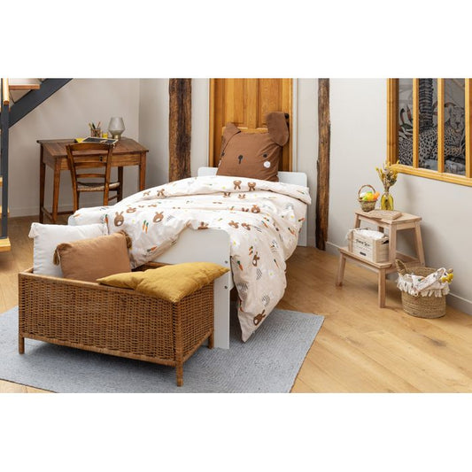 Kids: Housse de couette + taie-Pompon- L'Effet Papillon-