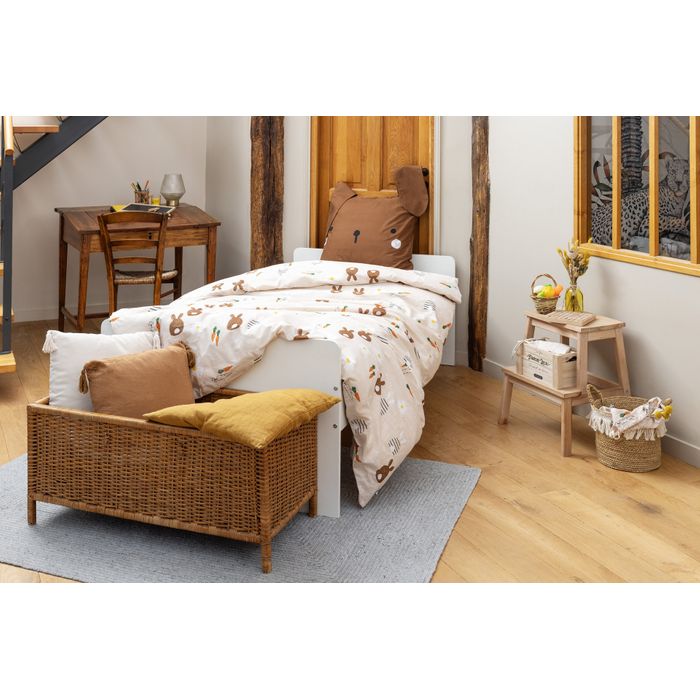 Kids: Housse de couette + taie-Pompon- L'Effet Papillon-