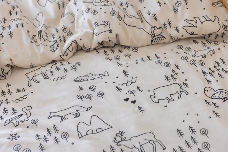 Kids: Housse de couette + taie- WILD- L'Effet Papillon-