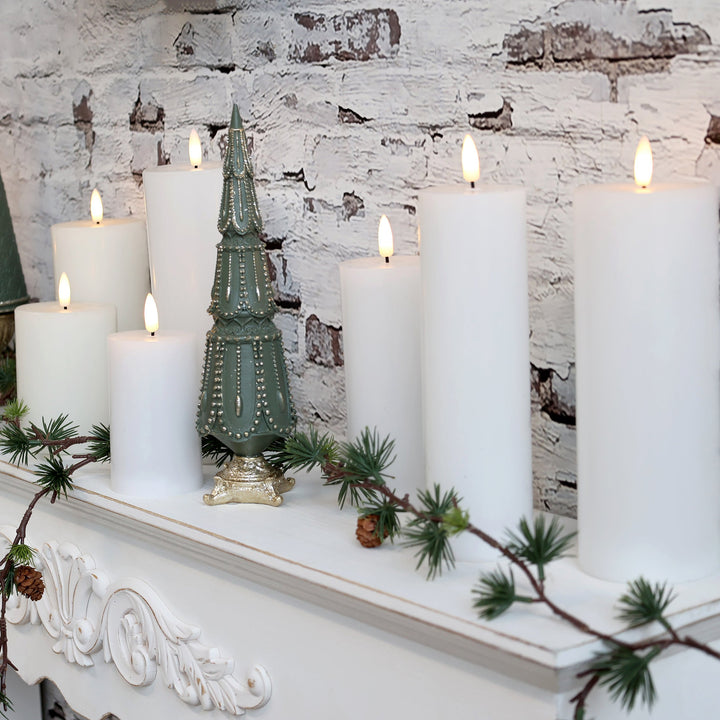 Guirlande verte Cèdre & Pommes de pin – L160 cm