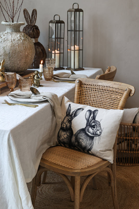 Lapin Laiton, déco verre -Chic Antique-