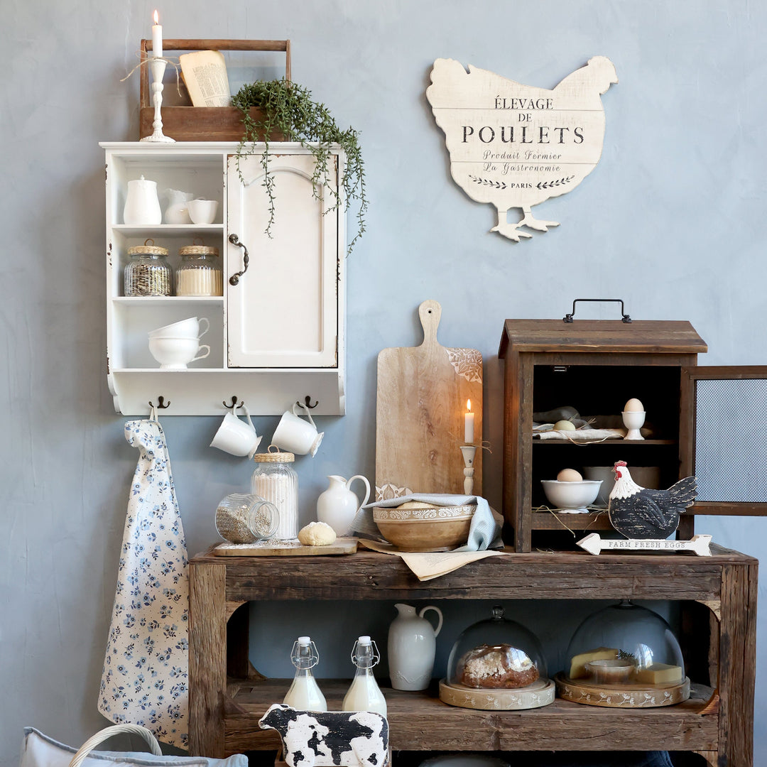 Garde-manger en bois recyclé