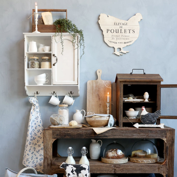 Garde-manger en bois recyclé