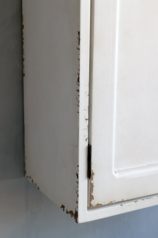 Petite armoire murale à pharmacie -Chic Antique- 1 porte