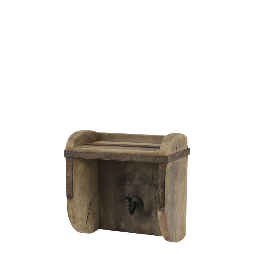 Crochet mural en bois recyclé – Modèle Grimaud