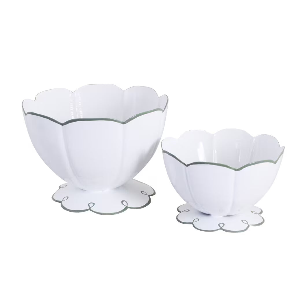 Collection SAGA – Bols & Bougeoirs en métal peints à la main