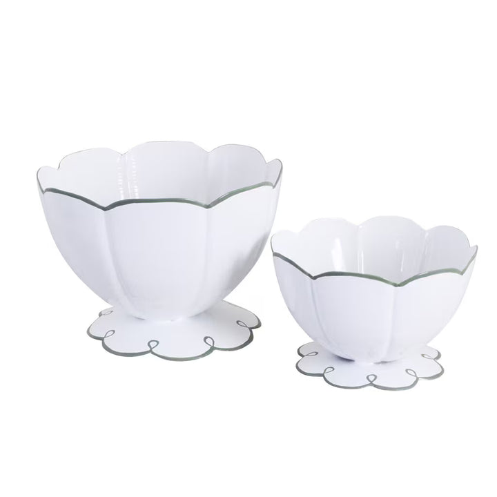 Collection SAGA – Bols & Bougeoirs en métal peints à la main