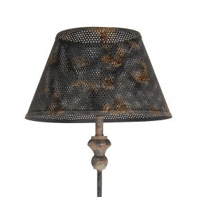 Lampe et abat-jour métal -Clayre&Eef- 94/35 cm