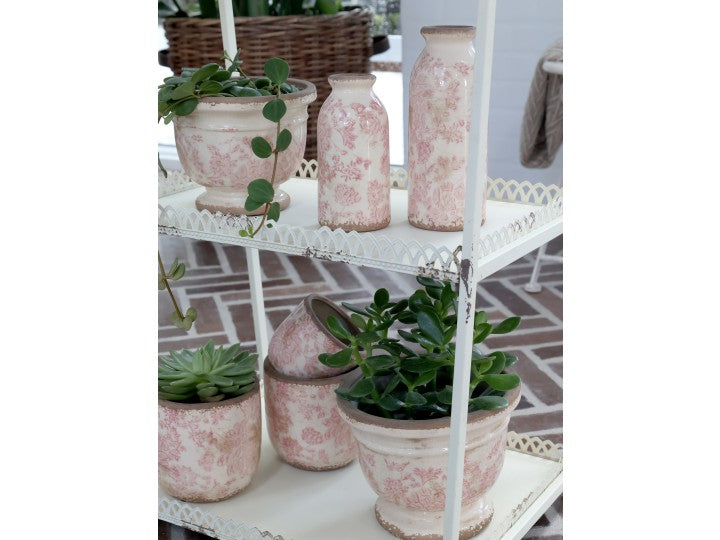 Caches pots, céramique vieillie Chic Antique