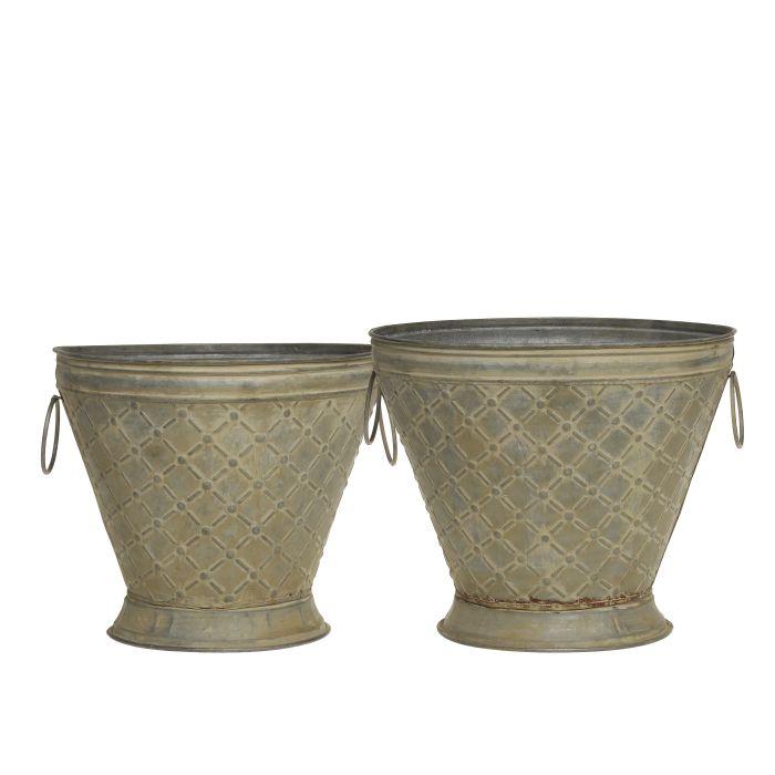 Cache-pot avec poignée -Chic Antique-