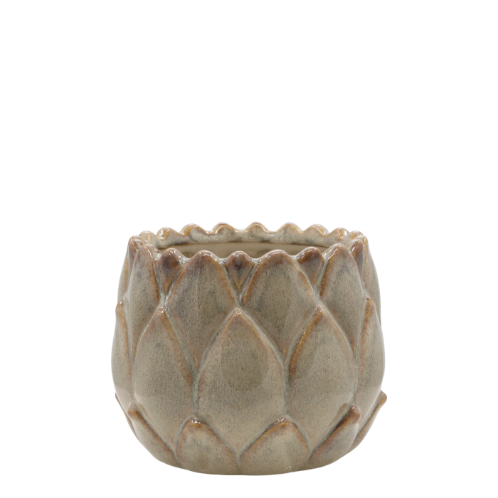 Cache-pot Gaston avec motifs feuilles Chic Antique (Danemark)