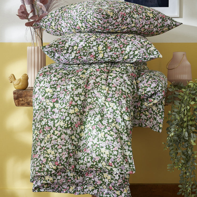 Housse de couette 220/240 +2 taies-MYOSOTIS- L'Effet Papillon