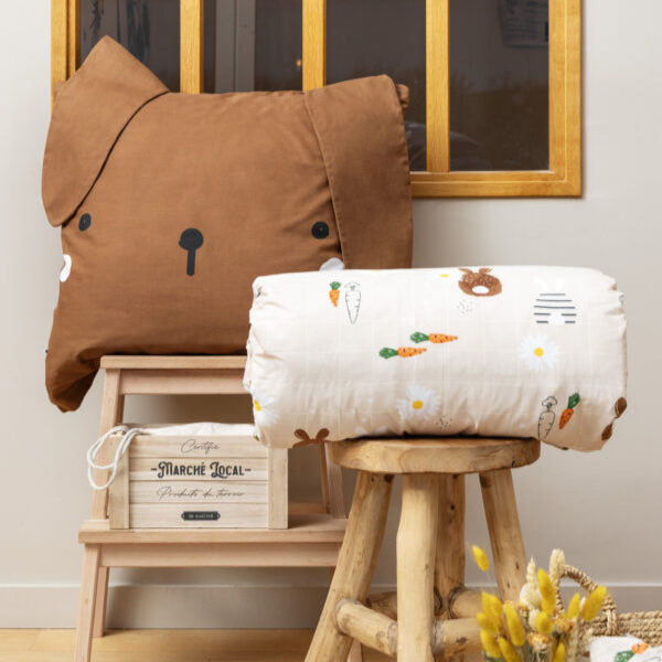 Kids: Housse de couette + taie-Pompon- L'Effet Papillon-