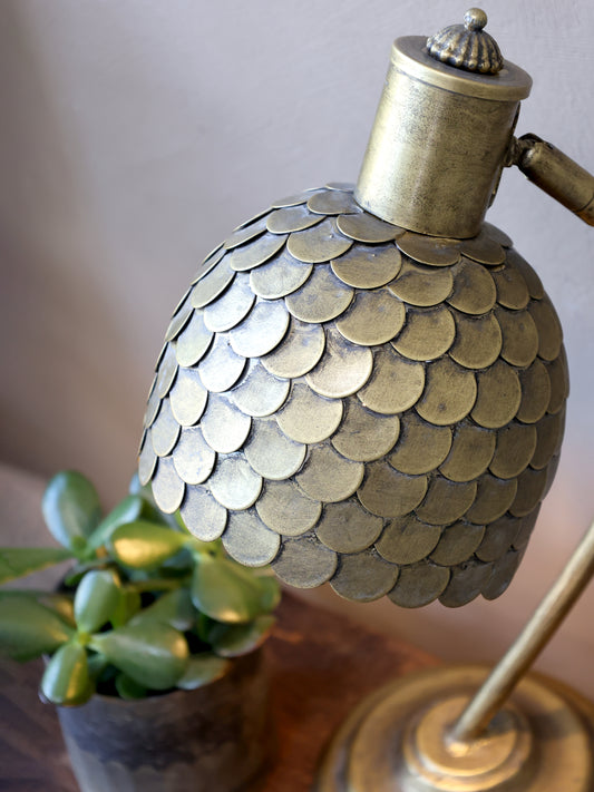 Lampe à poser en Laiton -Chic Antique-