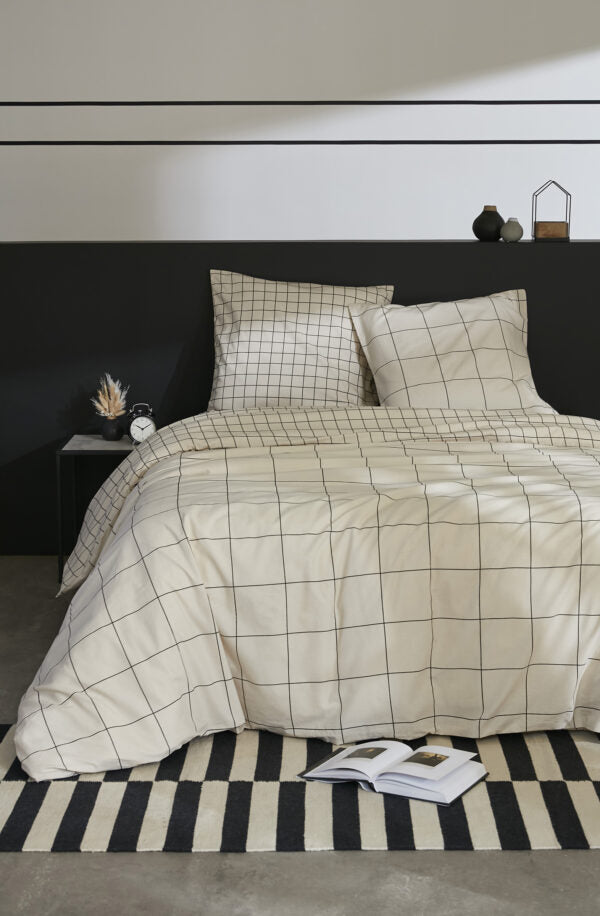 Housse de couette 220/240+2 taies-CARRIE- L'Effet Papillon