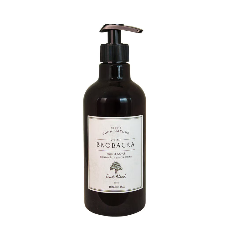 Savon Mains Brobacka – Bois d’Oud – 500 ml