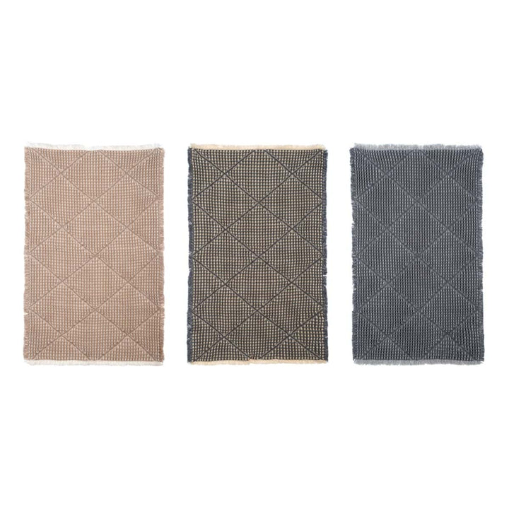 Tapis de Bain Gaufre Antidérapant — Blanc Mariclò Waffle Collection • 2 dimensions