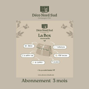 Abonnement 3 mois — Box Déco & Lifestyle Au fil des saisons