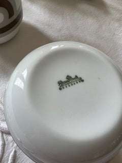 Service à café vintage Rosenthal Germany – Années 60/70 – Porcelaine fine – 16 pièces