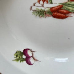 Plat de service ancien – Limcolor (G. Brachet Terrasson, Limoges) –  1930–1950