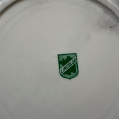 Plat de service ancien – Limcolor (G. Brachet Terrasson, Limoges) –  1930–1950