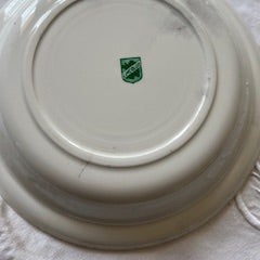 Plat de service ancien – Limcolor (G. Brachet Terrasson, Limoges) –  1930–1950