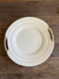 Plat de service ancien – Faïence d’Onnaing