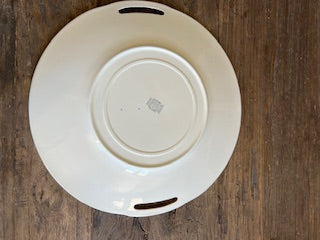 Plat de service ancien – Faïence d’Onnaing