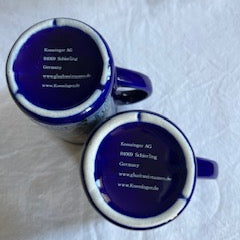 Lot de 2 mugs vintage Marché de Noël Metz 2008 – Collection souvenir Allemagne