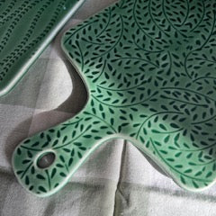 Planche Flora rectangulaire en céramique – Opjet