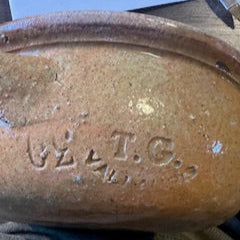 4 bols à oreilles T.G. Vallauris – terre cuite vernissée – années 1950