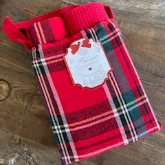 Coffret Cadeau — 2 Torchons Blanc Mariclò