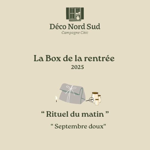 La Box de la rentrée 2025 – Rituel du matin “Septembre doux”