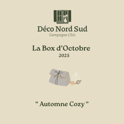 La Box d’Octobre "Automne Cozy" – Décoration saisonnière raffinée et chaleureuse