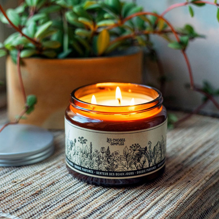 Bougies parfumées -Les choses Simples-