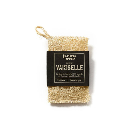 Eponge à vaisselle, compostable.