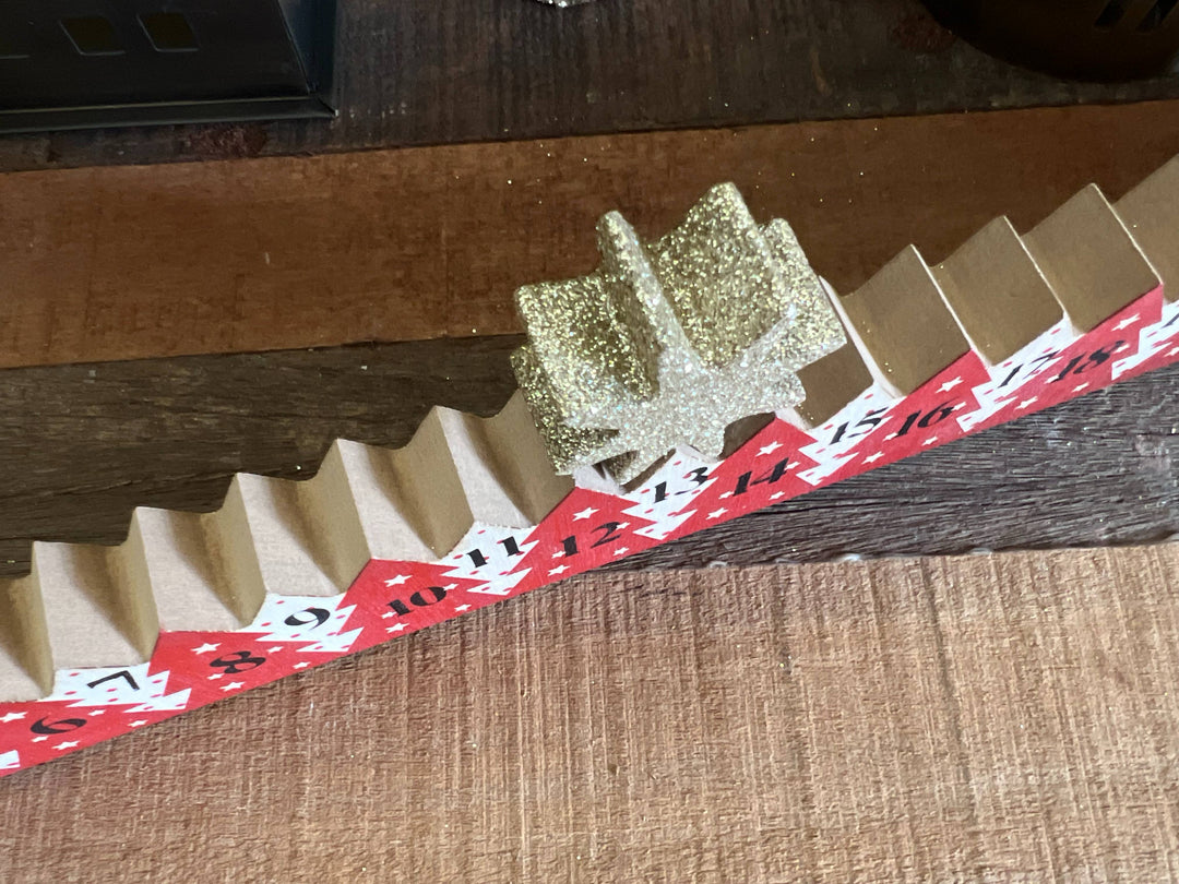 Calendriers de l'avent en bois. Décors au choix.