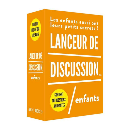 Lanceur de discussion - Enfants  [ 7 + ]