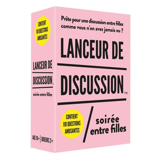 Lanceur de discussion - Soirée entre filles - 16+