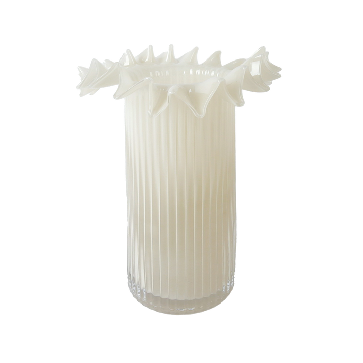 Vase Froufrou beige – Opjet Paris – 2 dimensions