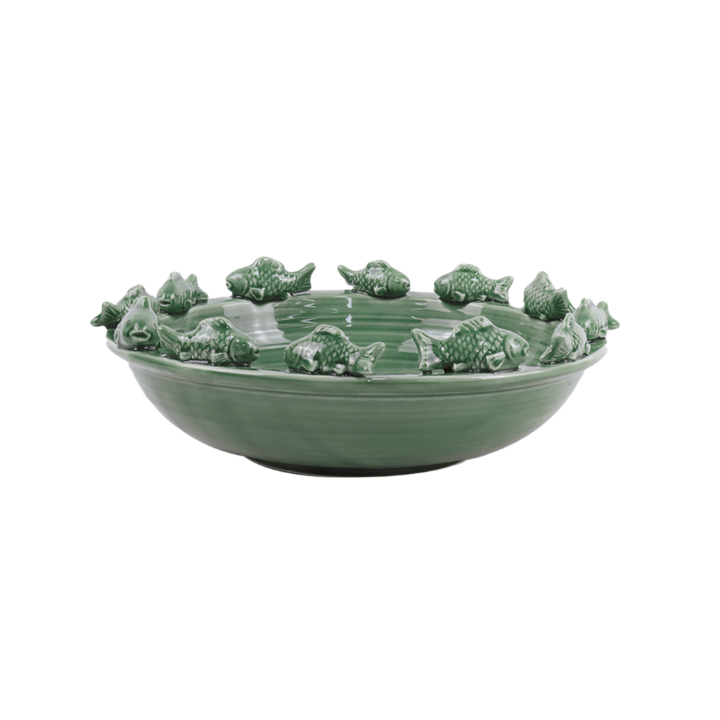 Centre de table poisson matcha