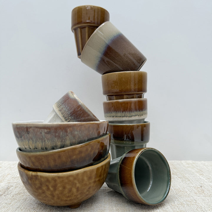 Capacité :200 ml Matériau :grès Hauteur (cm) :8.1 Diamètre (cm) :7.4