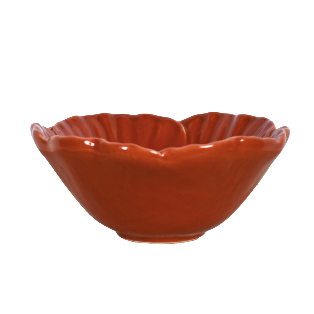 Coupelles en faïence Fleur