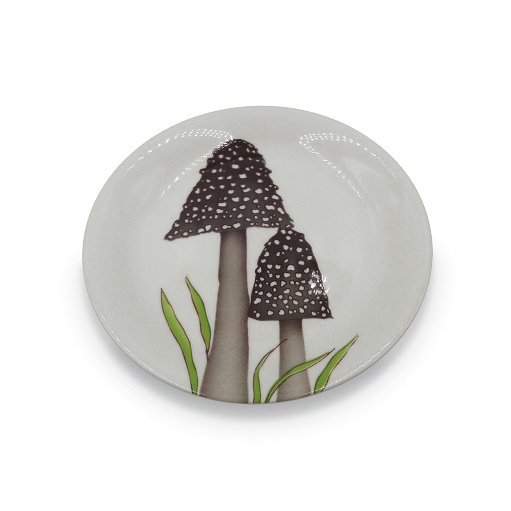 Assiettes Mushroom en grès cérame – Opjet – Ø15 cm