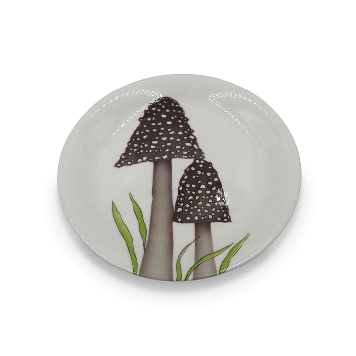 Assiettes Mushroom en grès cérame – Opjet – Ø15 cm